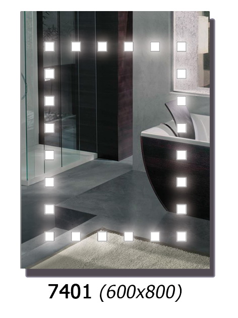 Росстекло, Зеркала для ванной комнаты с подсветкой!
