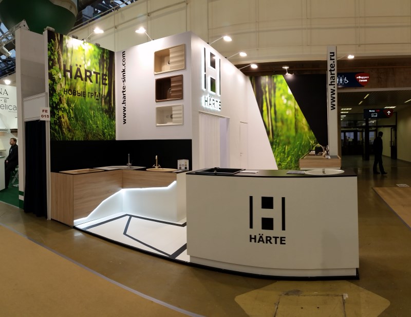 Harte (Хартерус ООО), Производство и продажа кухонных моек из композита
